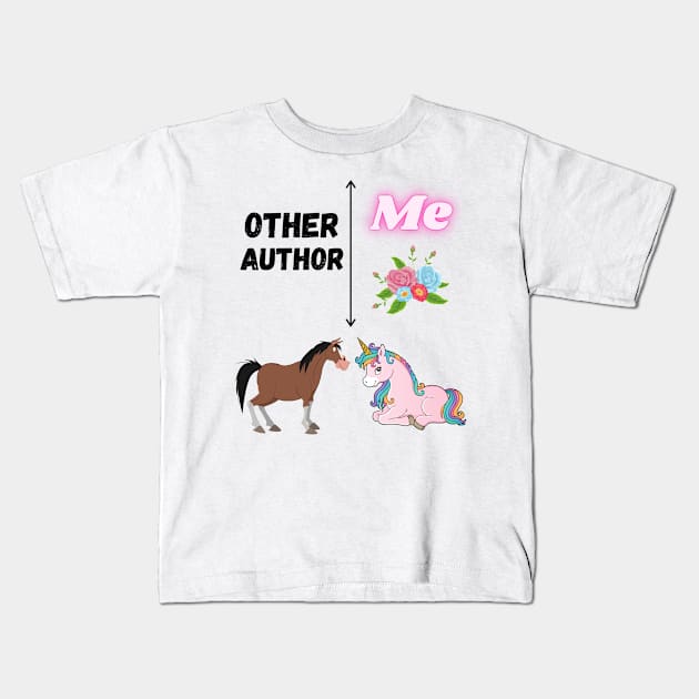 author Kids T-Shirt by Mdath